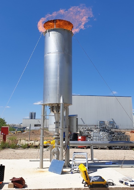 BIOGAS FLARING SYSTEM